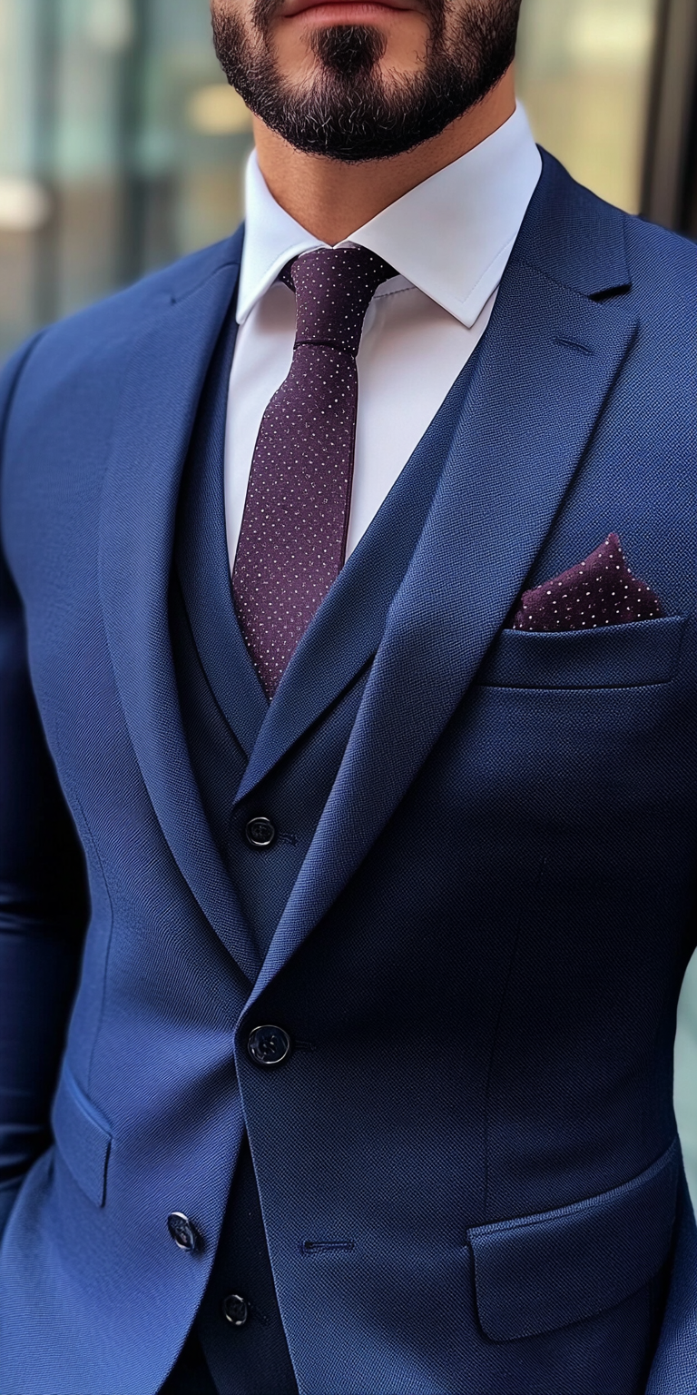 Navy Blue Suit
